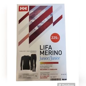 Helly Hanson Lifa Merino base layer junior